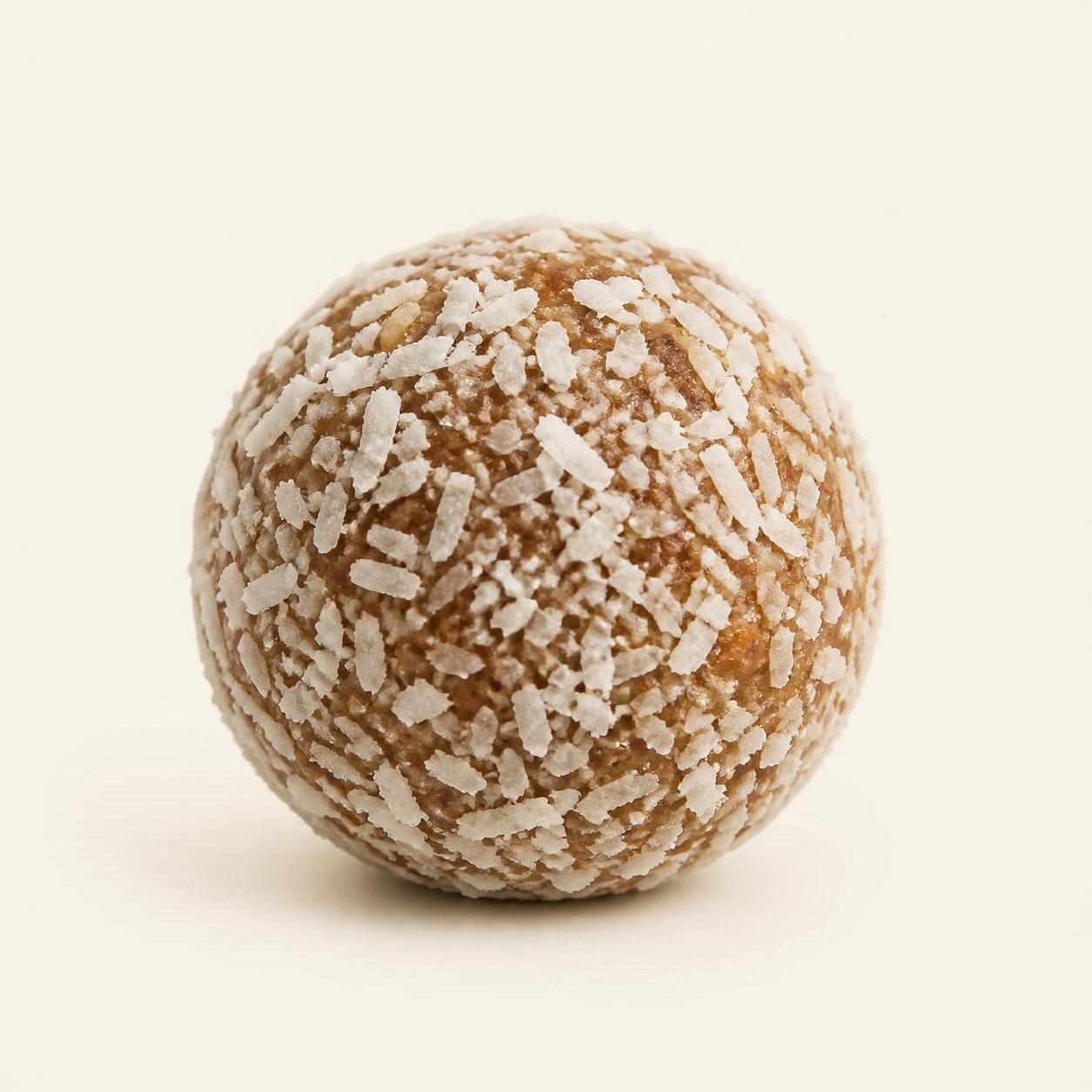 Single KYAK coconut-coated energy ball